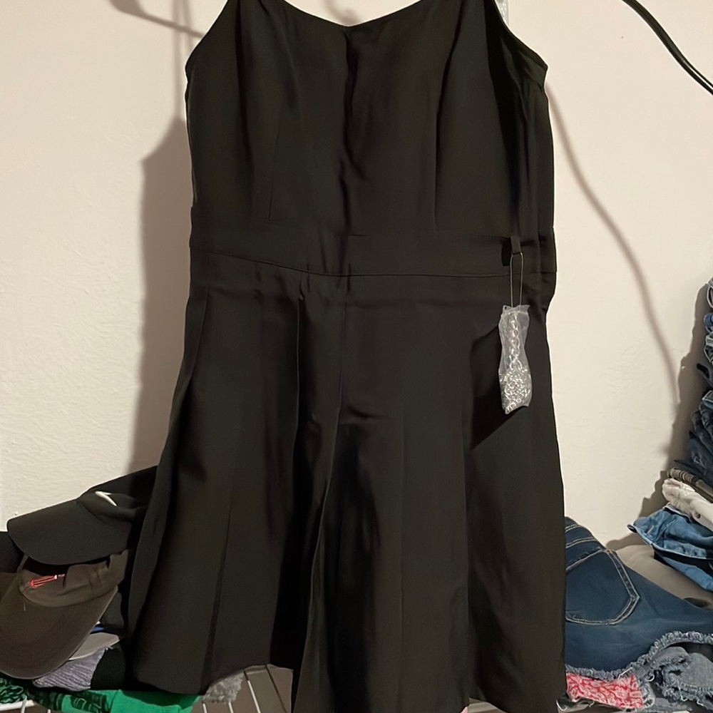 Black Mid length dress. Size M.